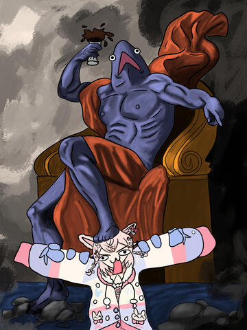 God Sakana and Pippa Pipkin