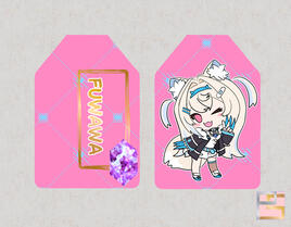 Fuwawa Omamori Charm Fuwawa Omamori Charm