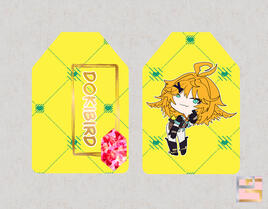 Dokibird Omamori Charm