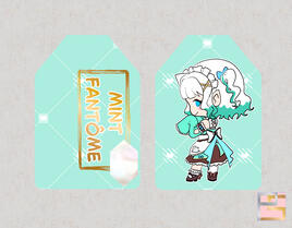 Mint Omamori Charm